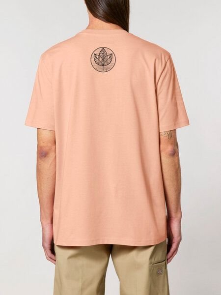 Human Family Bio Unisex Rundhals T-Shirt "Create - Circle Tree"