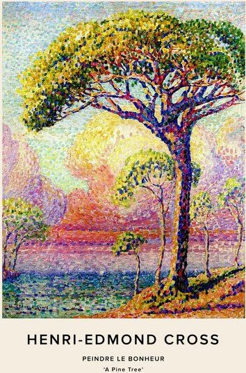 Photocircle Poster / Leinwandbild - Ausstellungsposter A Pine Tree