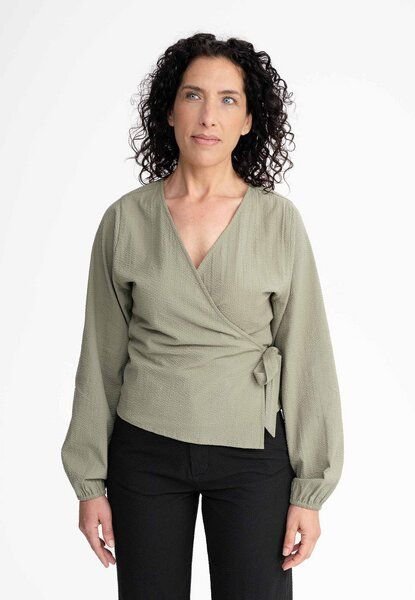 Wickelbluse LILAM | von MELA | Fairtrade & GOTS zertifiziert