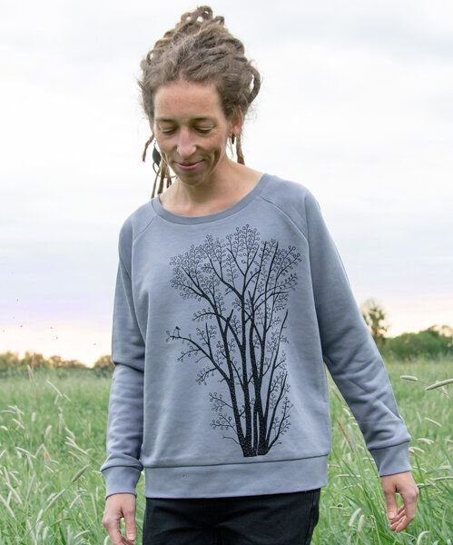 Cmig Damen Pullover Erle mit Elster