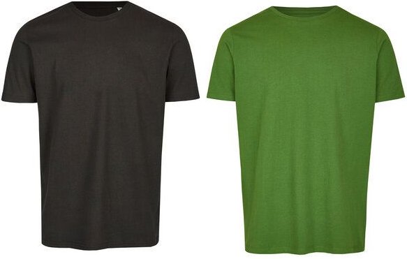 Brandless Basic Bio T-Shirt (Men Nr.3 ) Doublepack GOTS