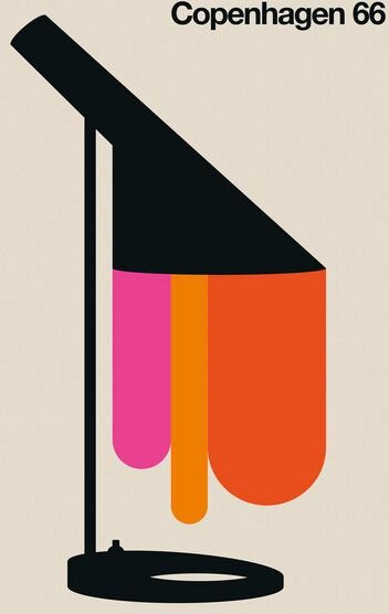 Photocircle Poster / Leinwandbild - Copenhagen 66