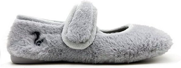 Veganer Hausschuh "thies ® Rec Fur Ballerina" aus ultraweichem, recyceltem Fell, fair produziert