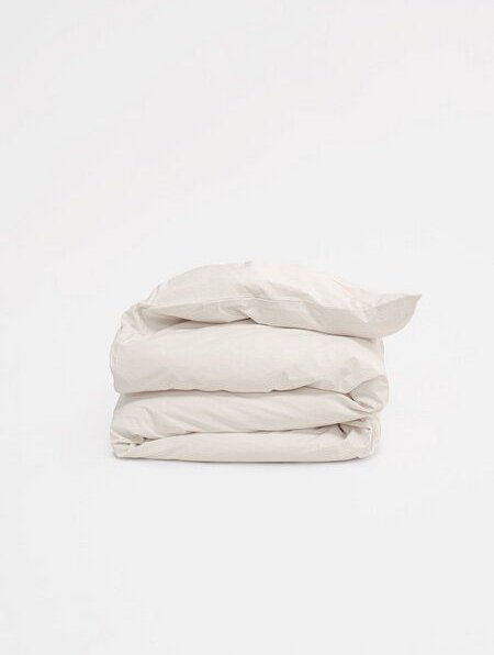 erlich textil Finn Bettdeckenbezug aus weicher Bio-Baumwolle, made in Europe