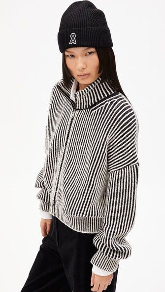 ARMEDANGELS MEDEAA VANISE - Damen Strickjacke Loose Fit aus Bio-Woll Mix