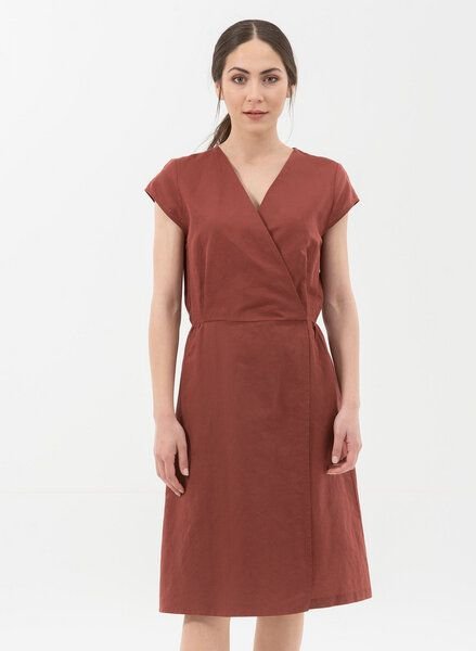 ORGANICATION Kleid aus Leinen mit Bio-Baumwolle