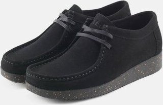 nature footwear Alba Sko Suede - Black