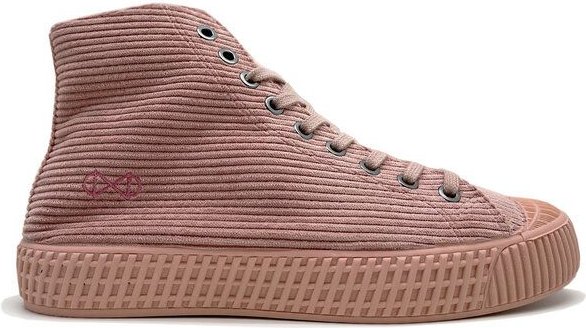 Veganer Sneaker "nat-2 Cord" aus echtem Corduroy, Kork, rec. Gummi und Zuckerrohr