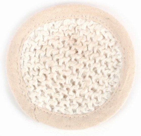 El Puente Körper- und Gesichtspeeling-Pad aus Brennnessel Faser