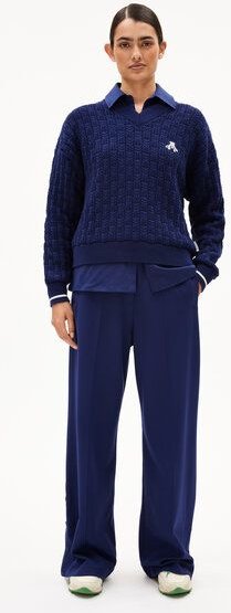 ARMEDANGELS CAARLAS STRUCTURE - Damen Pullover aus Bio-Baumwolle