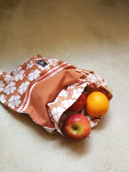 soki Gemüsebeutel aus alter Bettwäsche