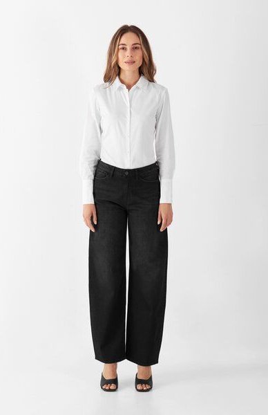 Damen Jeans ASH Barrel Leg Minimal Stretch DAWN Bio-Baumwolle