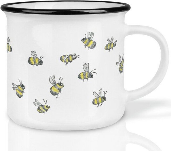 LIGARTI Keramiktasse – Bienenschwarm