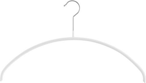 MAWA Kleiderbügel Economic P aus Metall für T-Shirts und Oberteile - Set aus 10 Bügeln