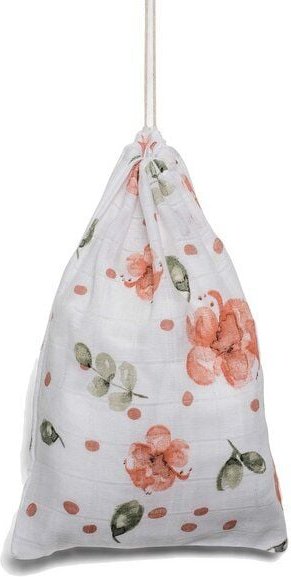 Thumbnail - Hutch&Putch Mulltuch Bio-Baumwolle 60x60cm • Vintage Rose • 2er-Set OHNE BEUTEL