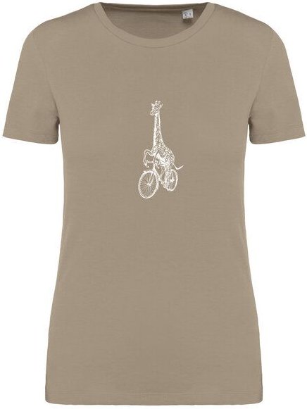 Brandless Basic Bio T-Shirt (ladies) Nr.4 Giraffe 155 g/m² XS- XXL