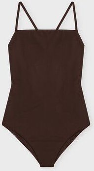 The Slow Label Badeanzug mit überkreuzten Trägern aus ECONYL®