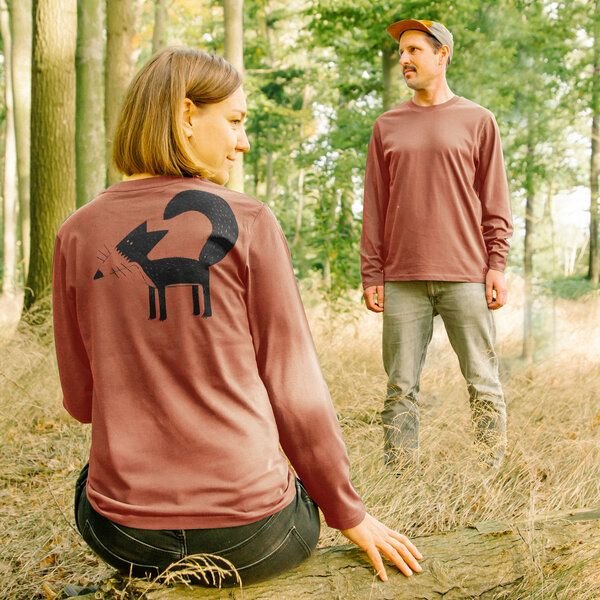 Cmig Franzi Fuchs Langarmshirt unisex