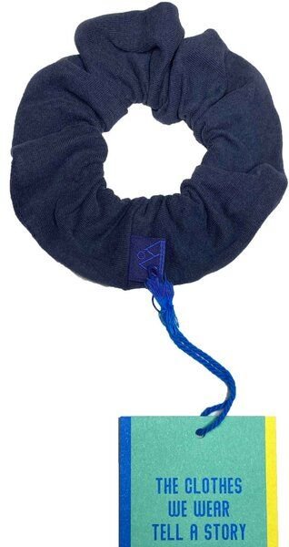 nice to meet me Scrunchie . Biobaumwolle