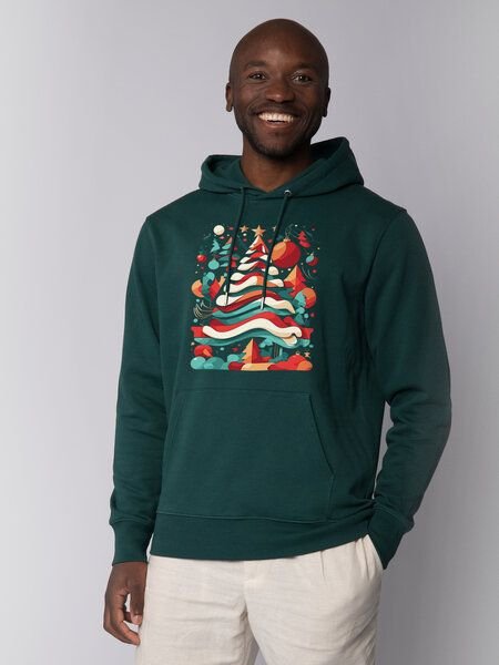 watapparel Hoodie Unisex Christmas Tree