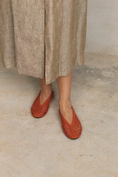 Jutelaune Liv Teal Ballerinas