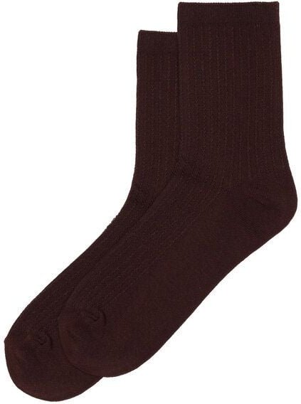 KnowledgeCotton Apparel 1-Pack Socken CABLE Strukturstrick aus Bio-Baumwolle und recyceltem Polyester