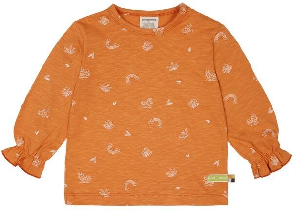 loud + proud Babys & Kinder Shirt Slub Jersey mit Druck, GOTS-zertifiziert