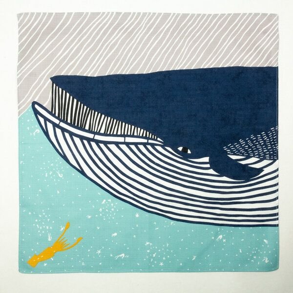 MUSUBI Furoshiki Tuch | Bandana S Tiermotive Bio-Baumwolle