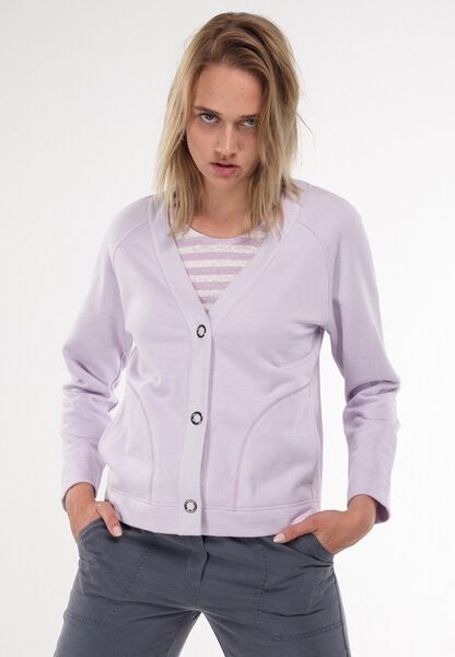 Alma & Lovis Softe Sommer-Sweatjacke aus Bio-Baumwolle | Cosy Jacket