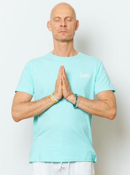 SPARKLES OF LIGHT Yoga Shirt | LET'S MEDITATE TOGETHER