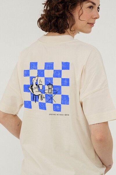 Kultgut Artdesign - Biofair- Oversize Shirt / Take a break