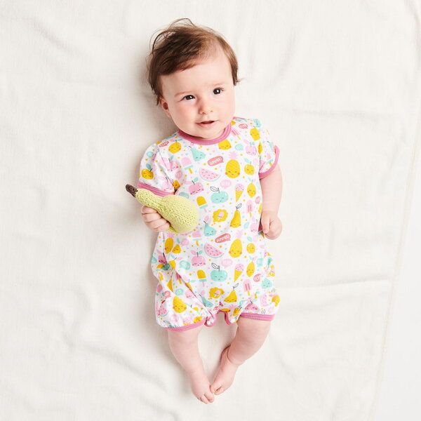 Cheeky Apple Kurzarm-Spieler "Yummy" aus Bio-Baumwolle