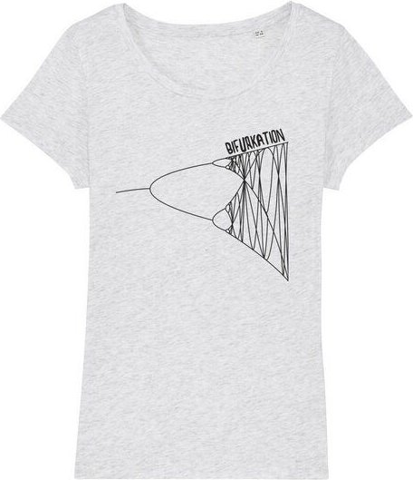 Unipolar Mathematik T-Shirt | Bifurkation