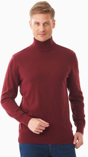 ORGANICATION Rollkragenpullover aus Bio-Baumwolle