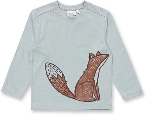 Sense Organics & friends in cooperation with GARY MASH Kinder Langarmshirt mit Motiv aus Biobaumwolle