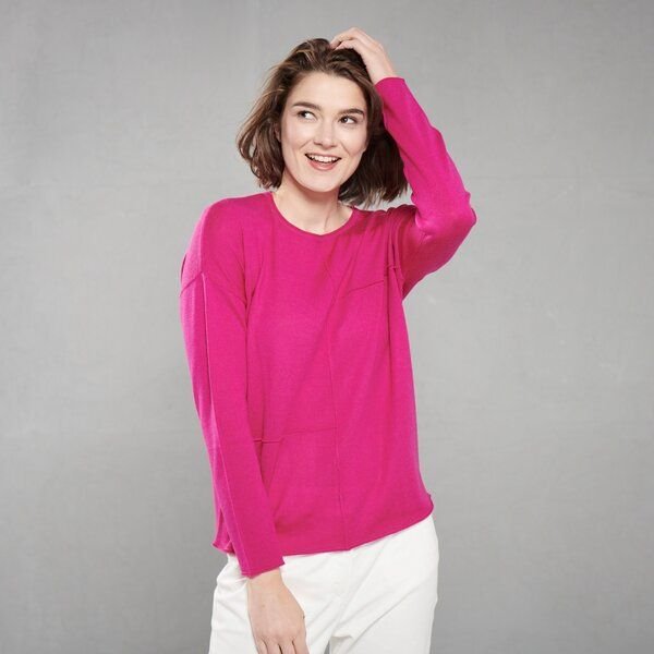 CON_STANT Pullover mit Außennähten 100% Merinowolle (kbT)