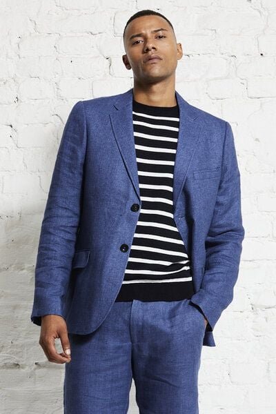 Thumbnail - Wunderwerk Herren Blazer aus 100% Leinen "Linen Blazer male"