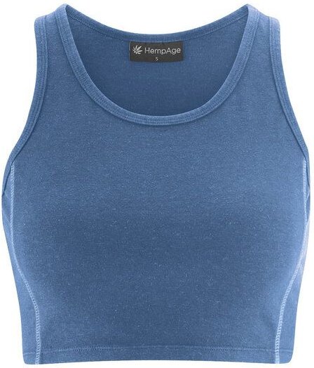 Hempage Damen Yoga Top Hanf/Bio-Baumwolle