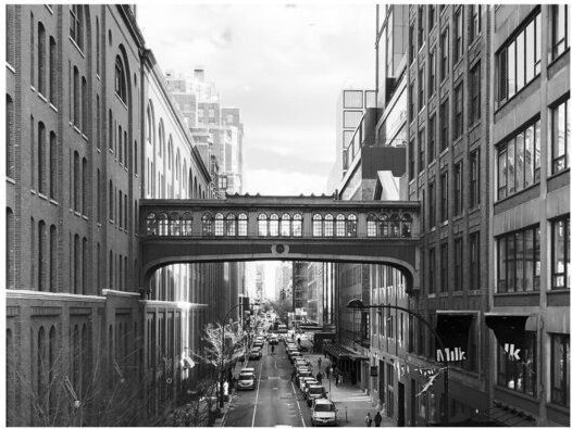 Photocircle Poster / Leinwandbild - Mantika New York High Line View