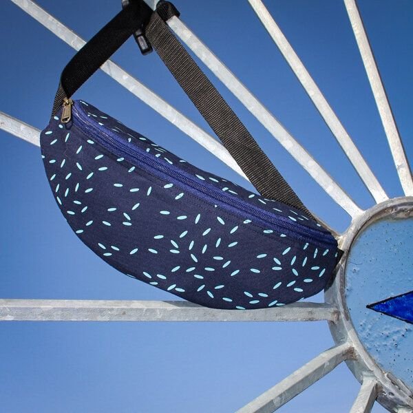 Schönes aus Indochina Bauchtasche vegan aus Stoffrestbeständen