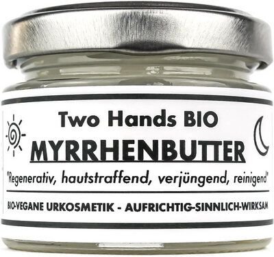 Two Hands BIO Myrrhenbutter aus Bio-Myrrhe & Bio-Sheabutter - Bio Vegan