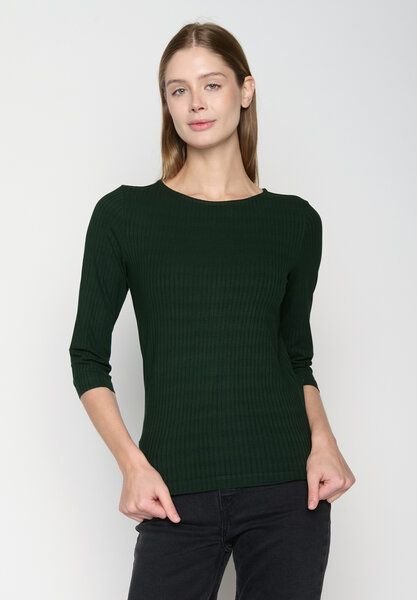 GREENBOMB Basic Refined - Sportliches Longsleeve aus LENZING TENCEL Mix / Fair & Vegan
