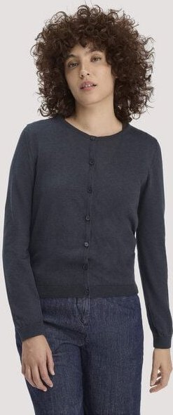 hessnatur Strickjacke Regular aus TENCEL Lyocell mit Bio-Baumwolle