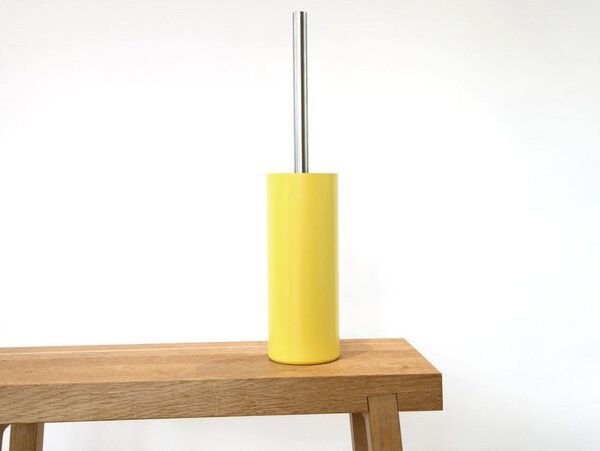 werkvoll by Lena Peter Upcycling WC-Bürste FIRE mit Edelstahlgriff