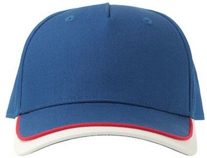 Atlantis Headwear Atlantis Kinder Basecap - Klettverschluss, mehrfarbig, Bio-Baumwolle