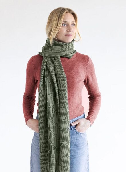 Djian Schal Jacquard 100 % Bio-Baumwolle – CLOE