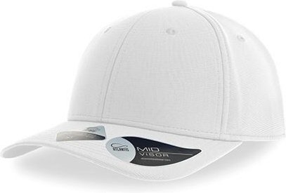Atmungsaktive Basecap Baseball - Cap Gebogener Schirm mit Klettverschluss Atlantis Headwear