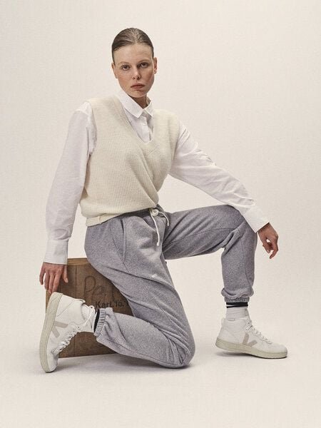 WOTE Strick Pullunder aus nachhaltiger Merino Wolle