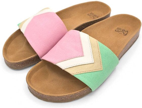 Fünve Vegane Slides mit Fußbett | Herren