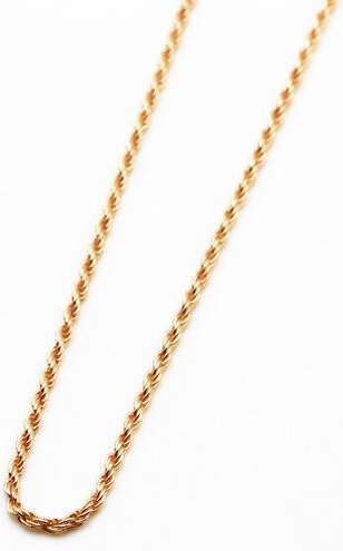 juni Feine Kordel Halskette Gold Vermeil 45cm - hergestellt in Deutschland